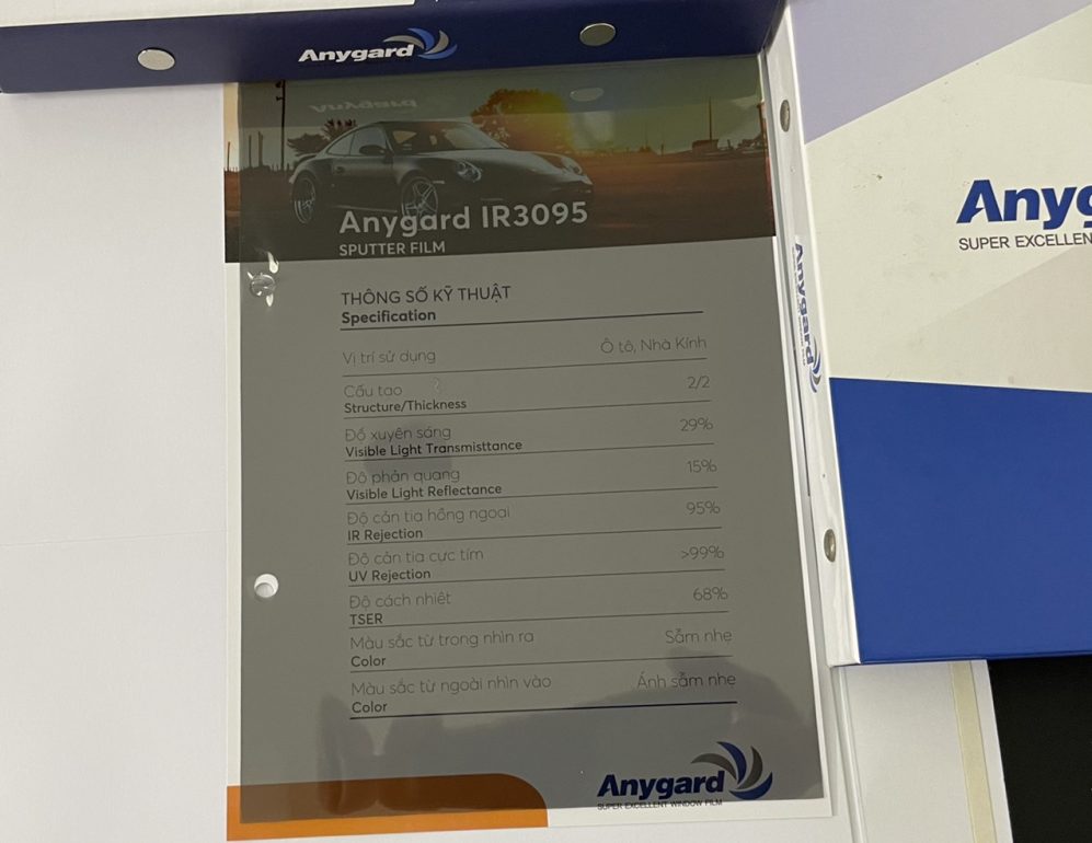 Phim cách nhiệt Anygard IR 3090